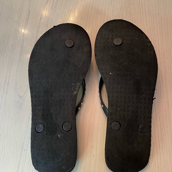 Bebe Rhinestone Flip Flops - Picture 3 of 4